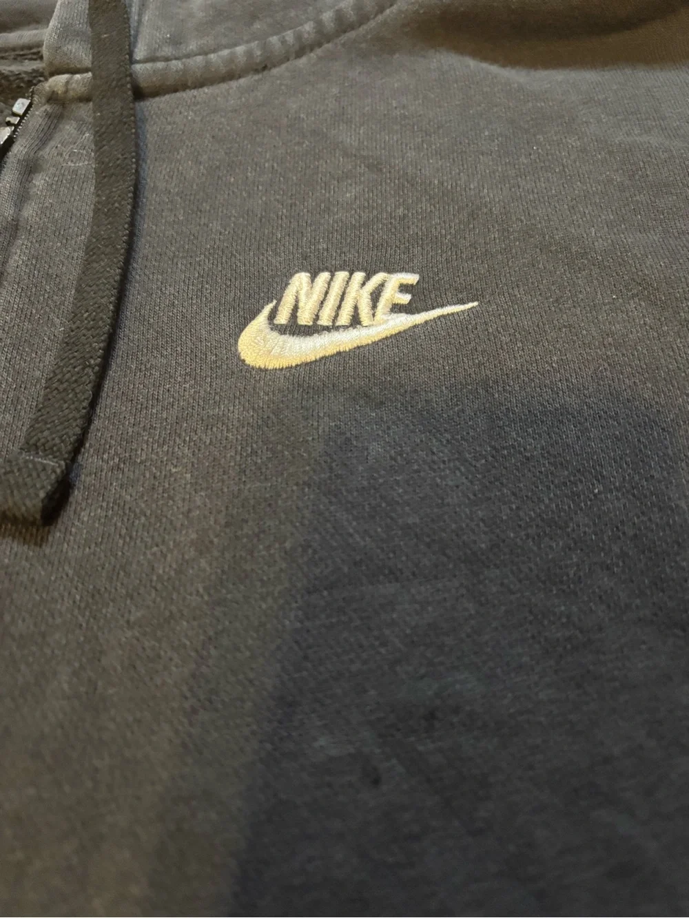 Nike Kids Black Zip-Up Hoodie Jacket